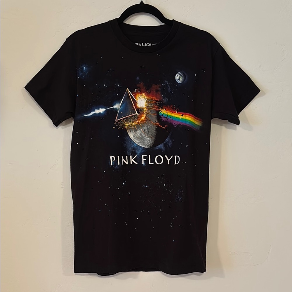 FINAL! NWOT! Pink Floyd Dark Side Of The Moon Black T-Shirt